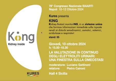 ICARE 78° Congresso Nazionale SIAARTI – Napoli, 10 – 12 Ottobre 2024